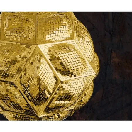 Puff Pendant Brass - Hình ảnh 2