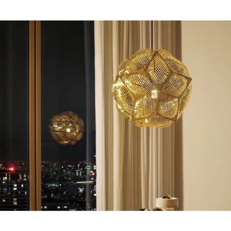 Puff Pendant Brass - Hình ảnh 3