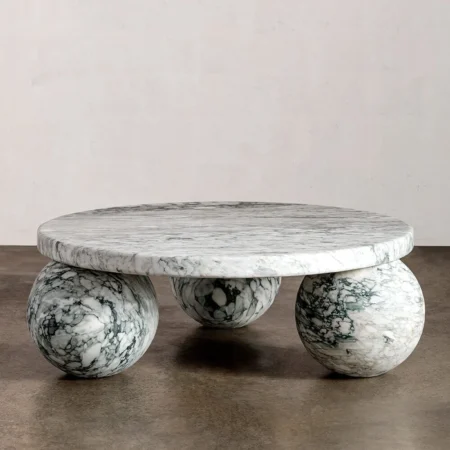 Morro Coffee Table I Big Flower Marble - Hình ảnh 3