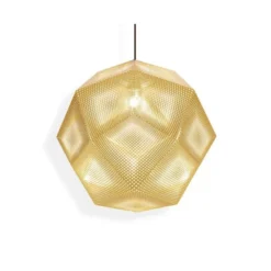 Etch Pendant (Gold)