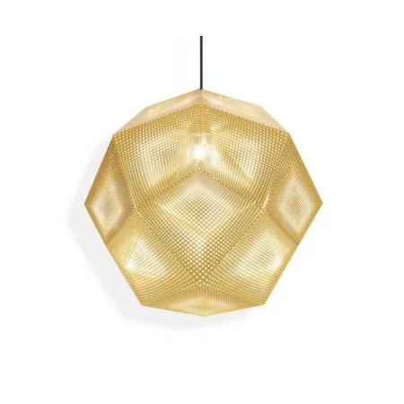 Etch Pendant (Gold)