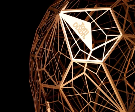Etch Web Pendant(Gold) - Hình ảnh 4