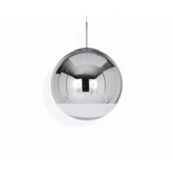 Mirror Ball LED Pendant (Silver)