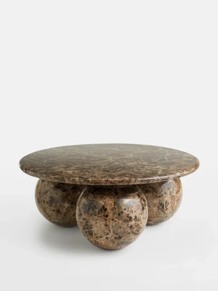 Oxley I coffee table I Dark Emperador Marble