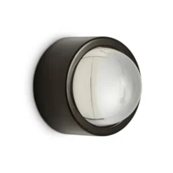 Spot Surface Light Round Black
